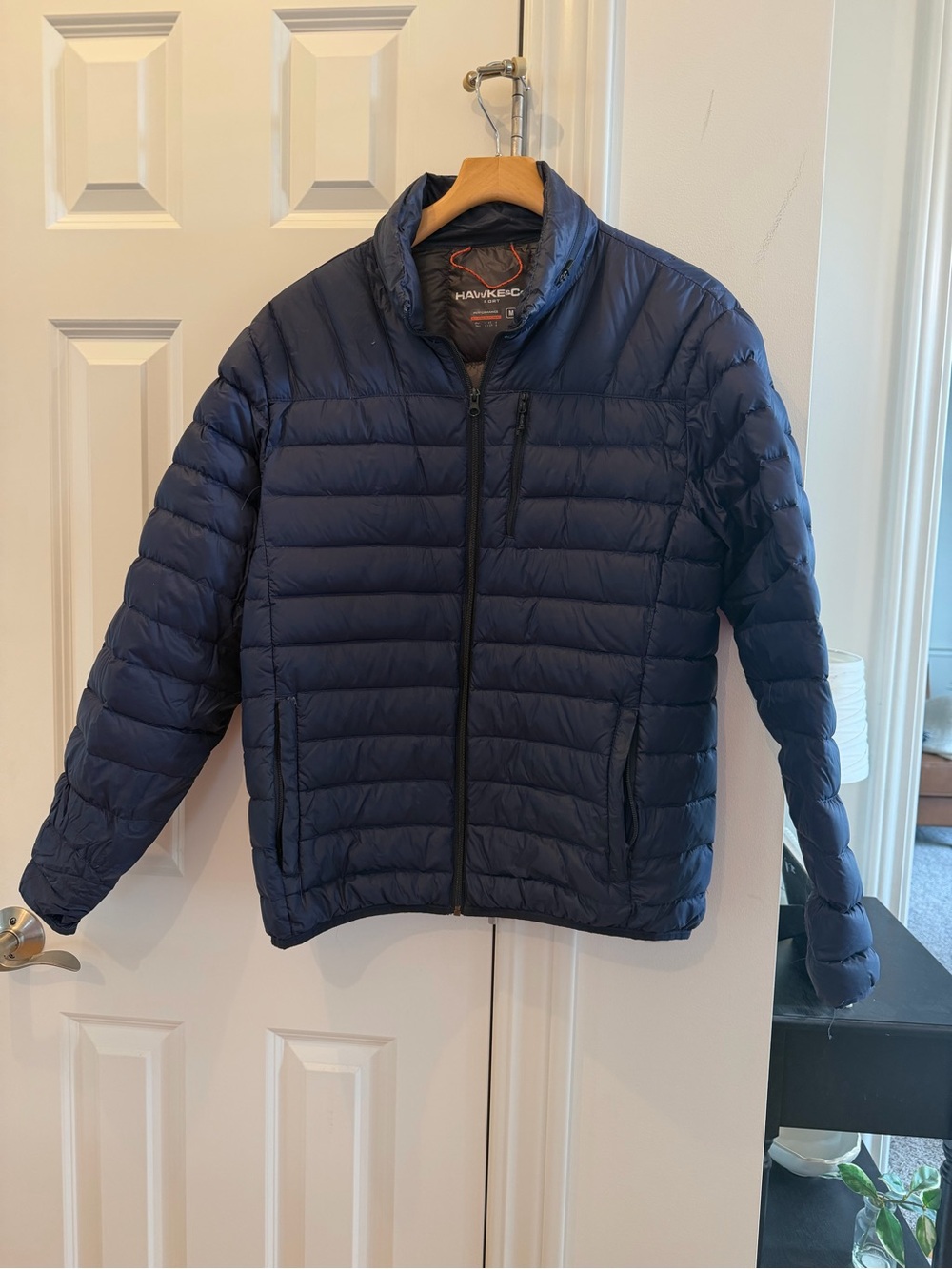 Hawke & Co Men’s Dark Navy Quilted Puffer Jacket